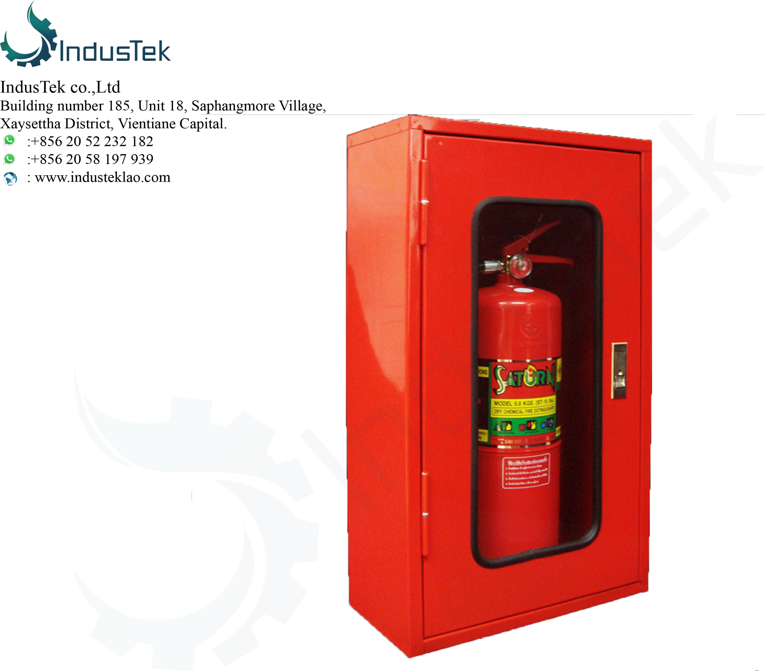 Fire Extinguisher Cabinet single 10 lbs