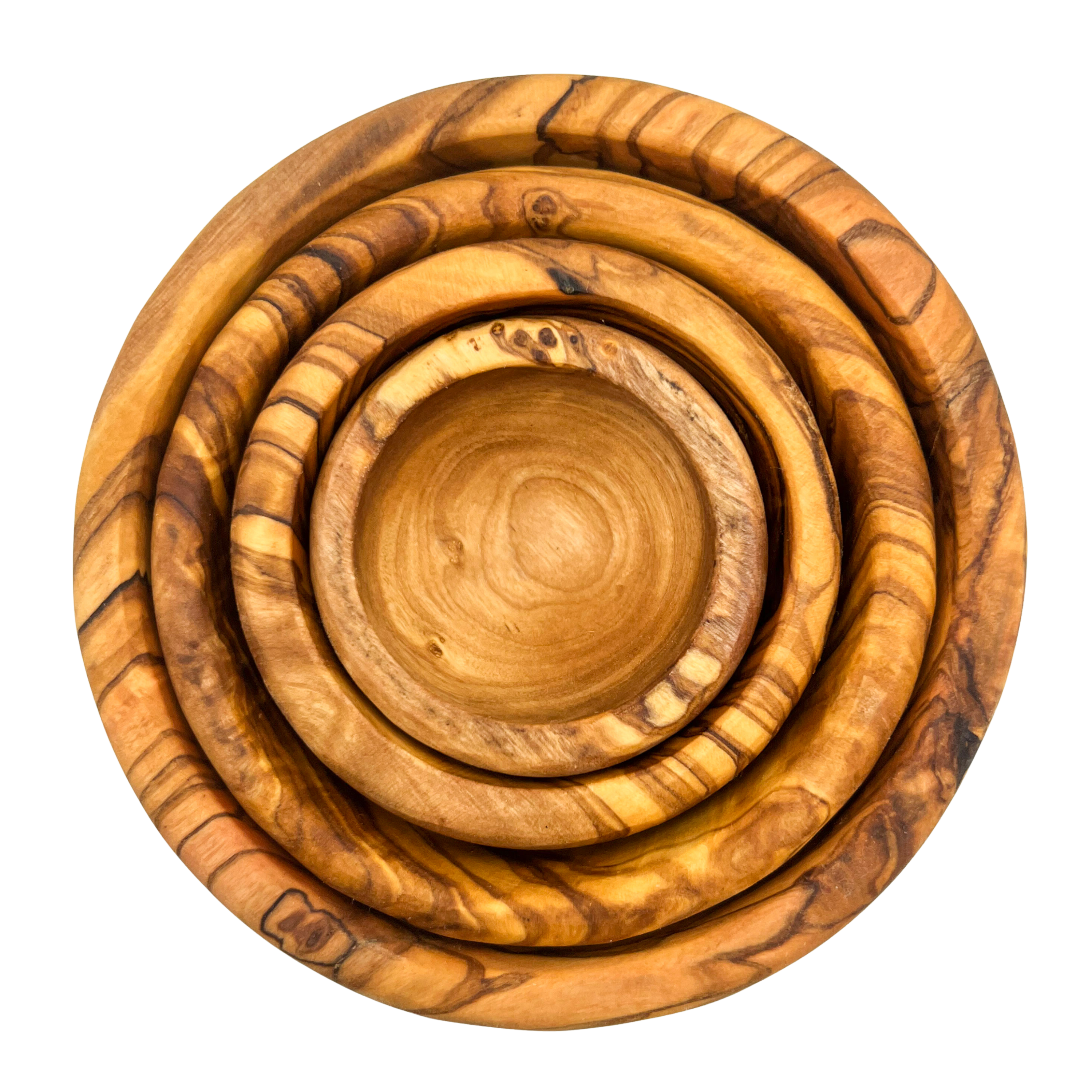 Olive Wood Nesting Bowls