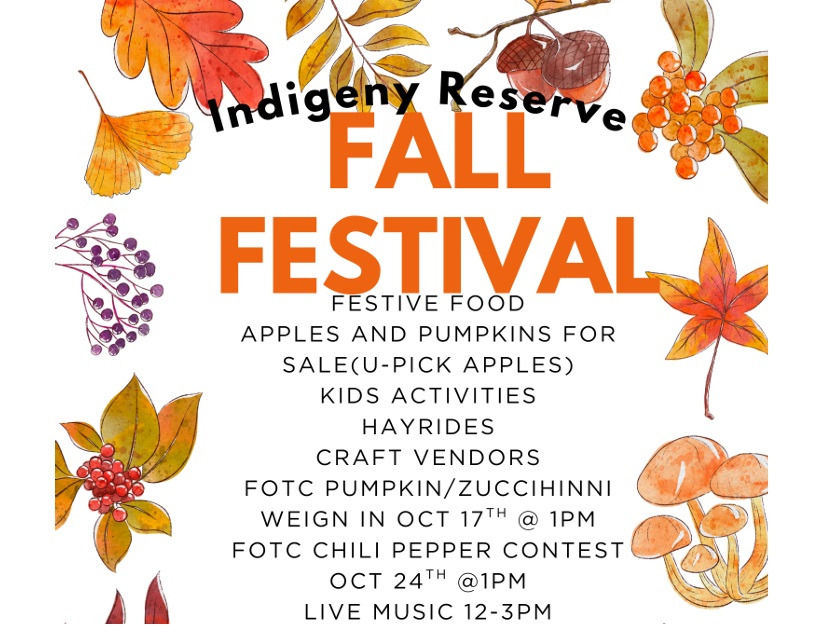Indigney Reserve Fall Festival