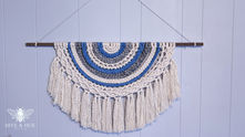 A Handwoven Story in Blue & Gray