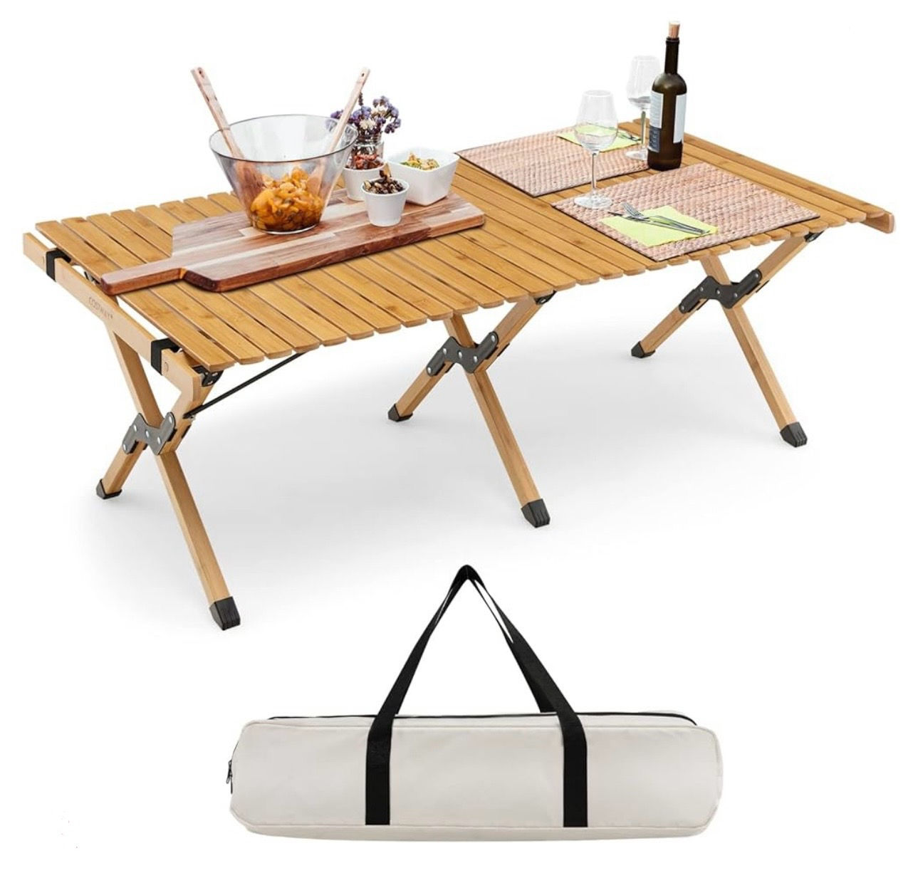 Add-On 24 Hour Rental-Bamboo Table