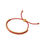 Thumbnail: Links of London 18kt Yellow Gold & Rust Cord Mini Friendship Bracelet