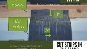 Step 10: Cut the Strips in the Flaps