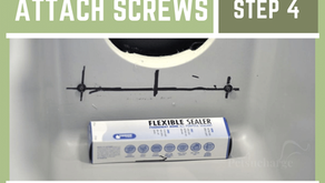 Step 4: Attach Screws for the Flaps