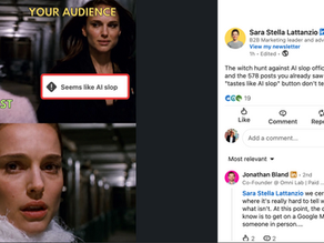 LinkedIn introduces AI Slop Button to crack down on AI generated content.