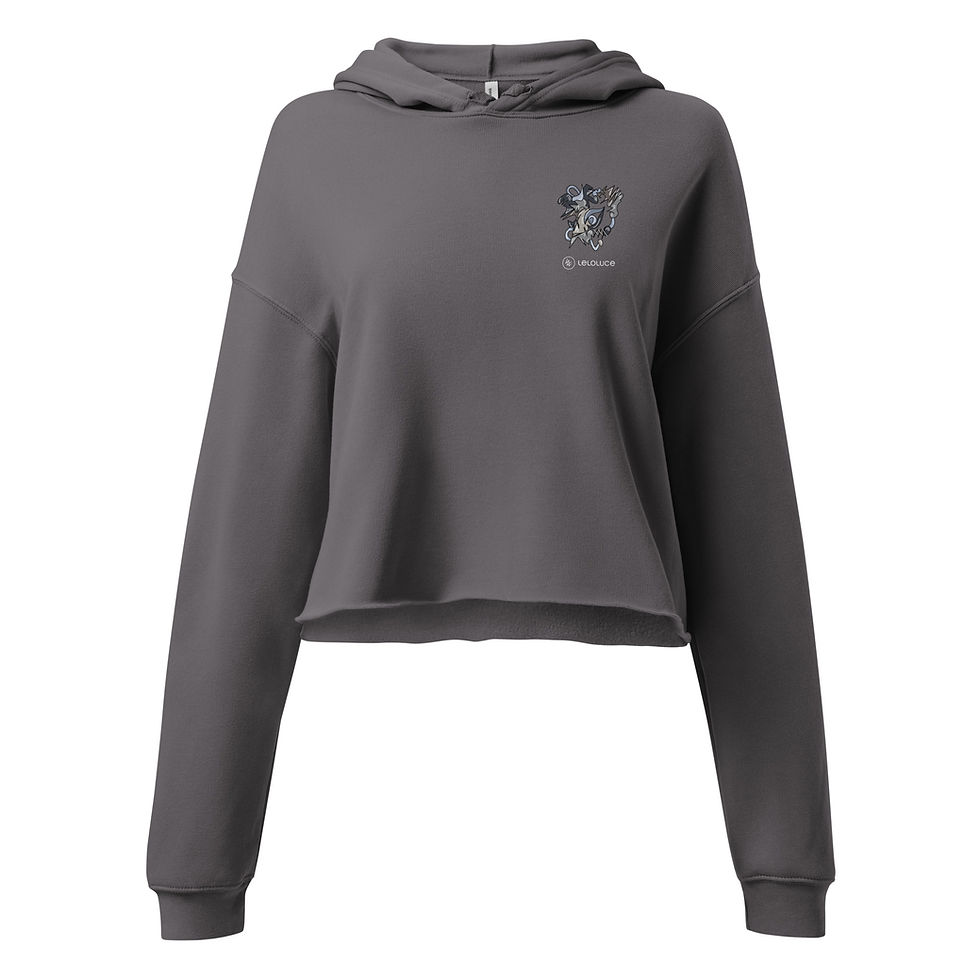 Miniature : Crop Hoodie LELOLUCE - MONO Edition