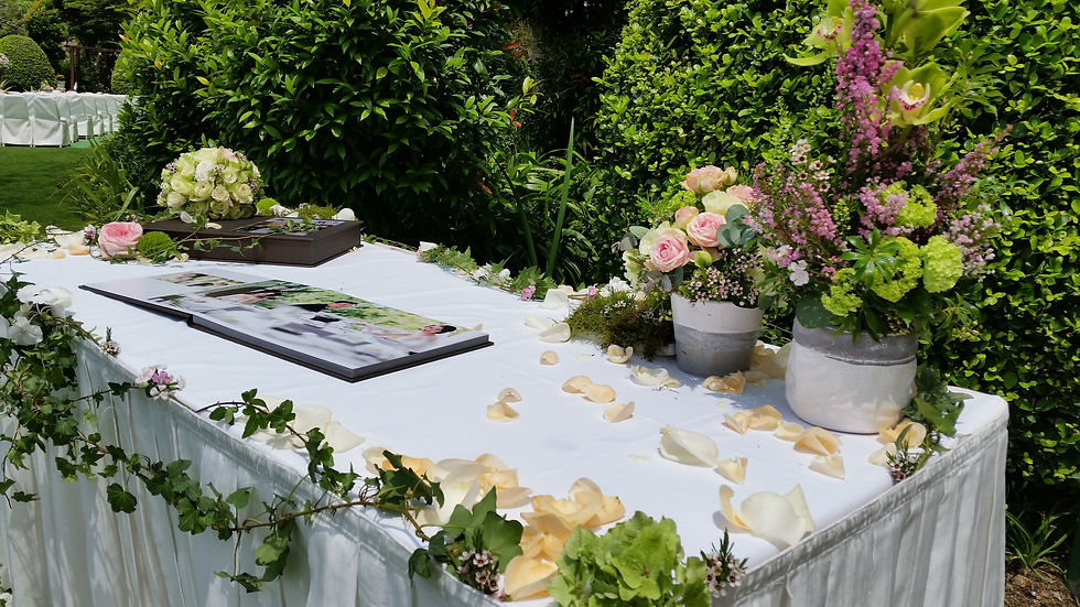 Wedding decoration- Reception flower
