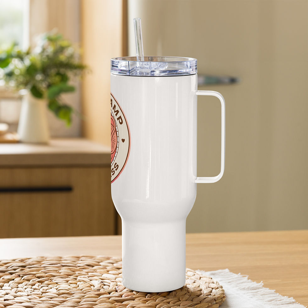 Thumbnail: Travel mug with a handle