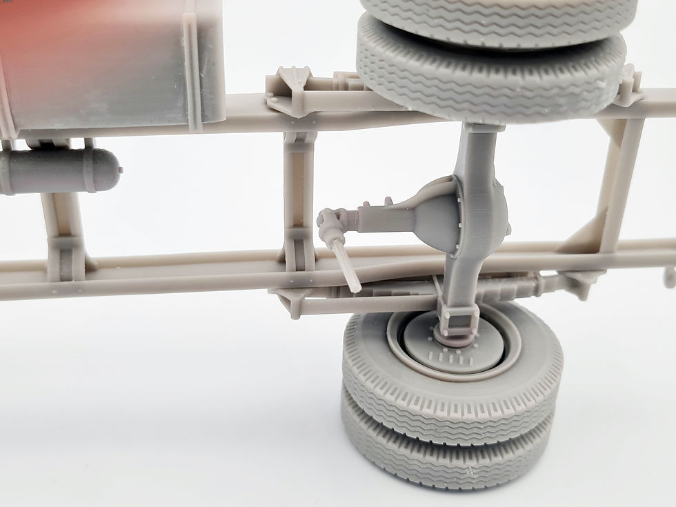 Thumbnail: 1/25 scale White SuperPower WB Series (1949) Complete Truck Kit (Cab+Chassis)