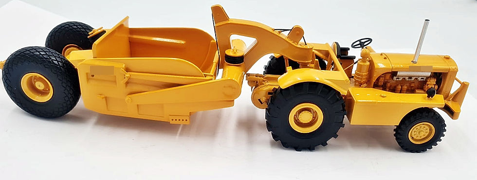 Thumbnail: DW10 3 Series tractor paired with the No. 10 Scraper