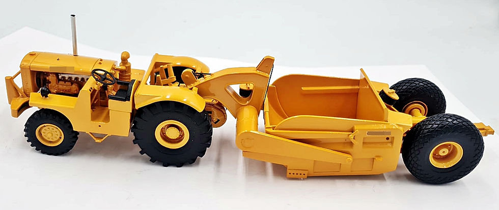 Thumbnail: DW10 3 Series tractor paired with the No. 10 Scraper