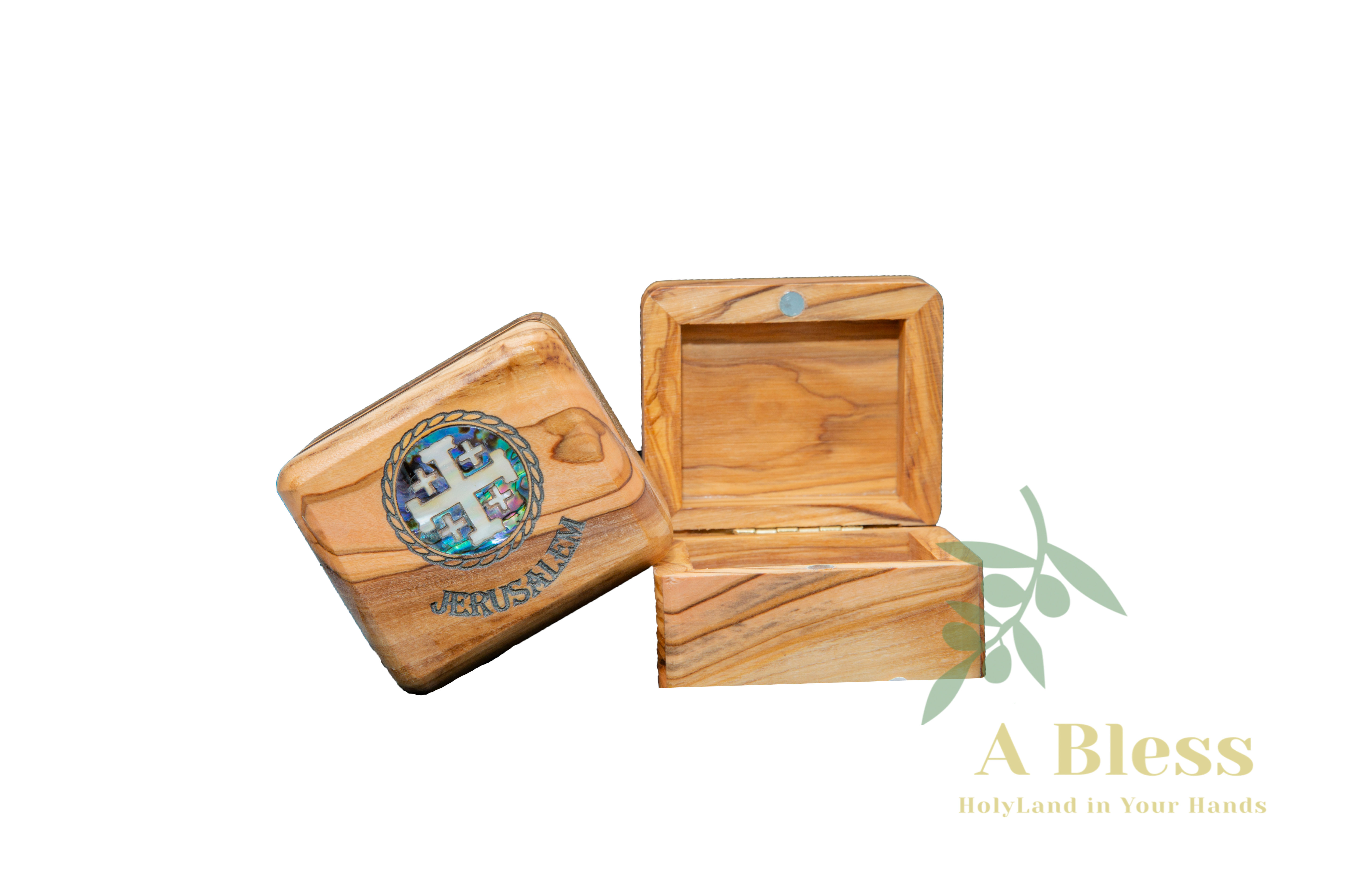 Jerusalem Mother of Pearl Box