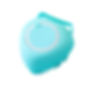Diamond Shaped Silicone Grooming Brush