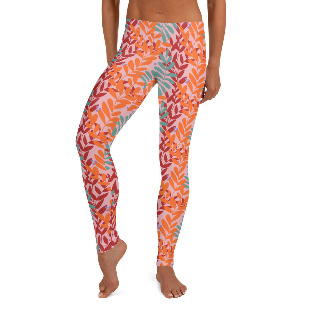 Leggings hojas