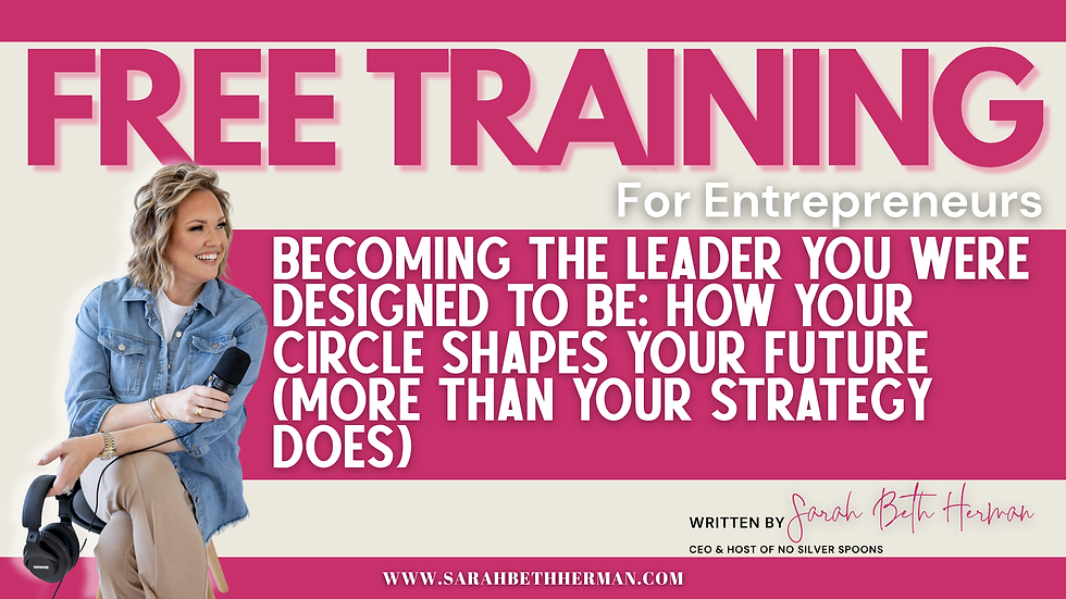 Becoming the Leader, You Were Designed to Be: How Your Circle Shapes Your Future (More Than Your Strategy Does)