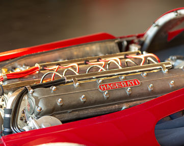 Le moteur de la 250F du grand Juan Manuel Fangio