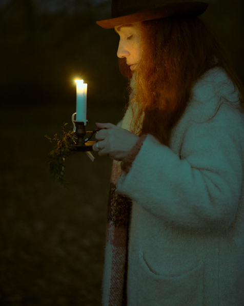a Christmas night