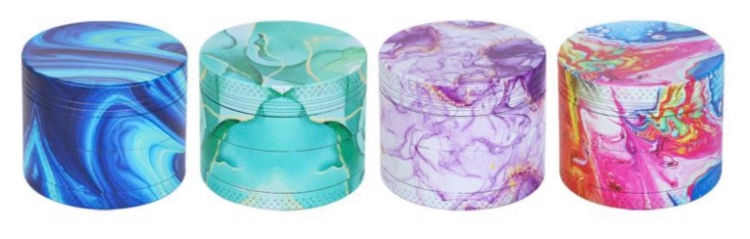 Thumbnail: Metal Herb Grinder | 50*31mm Zinc Alloy Grinder 4 Piece