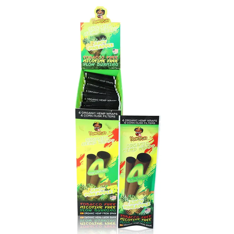 Thumbnail: HONEYPUFF Pineapple Flavors Rolling Papers, King Size Cigarette Rolling Pape