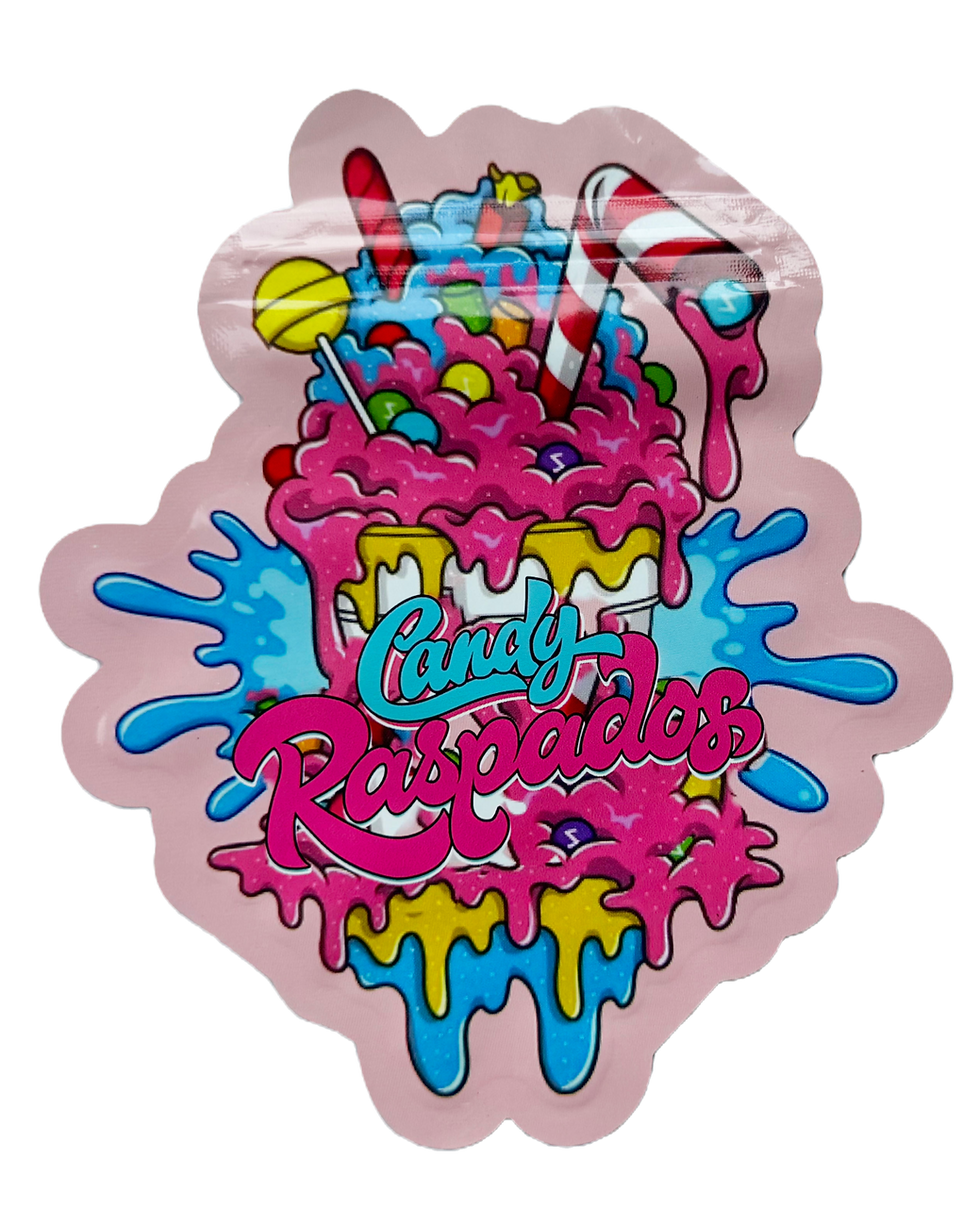 CANDY RASPADOS EDIBLES Cali Packs 3.5G Smell Proof Plastic St