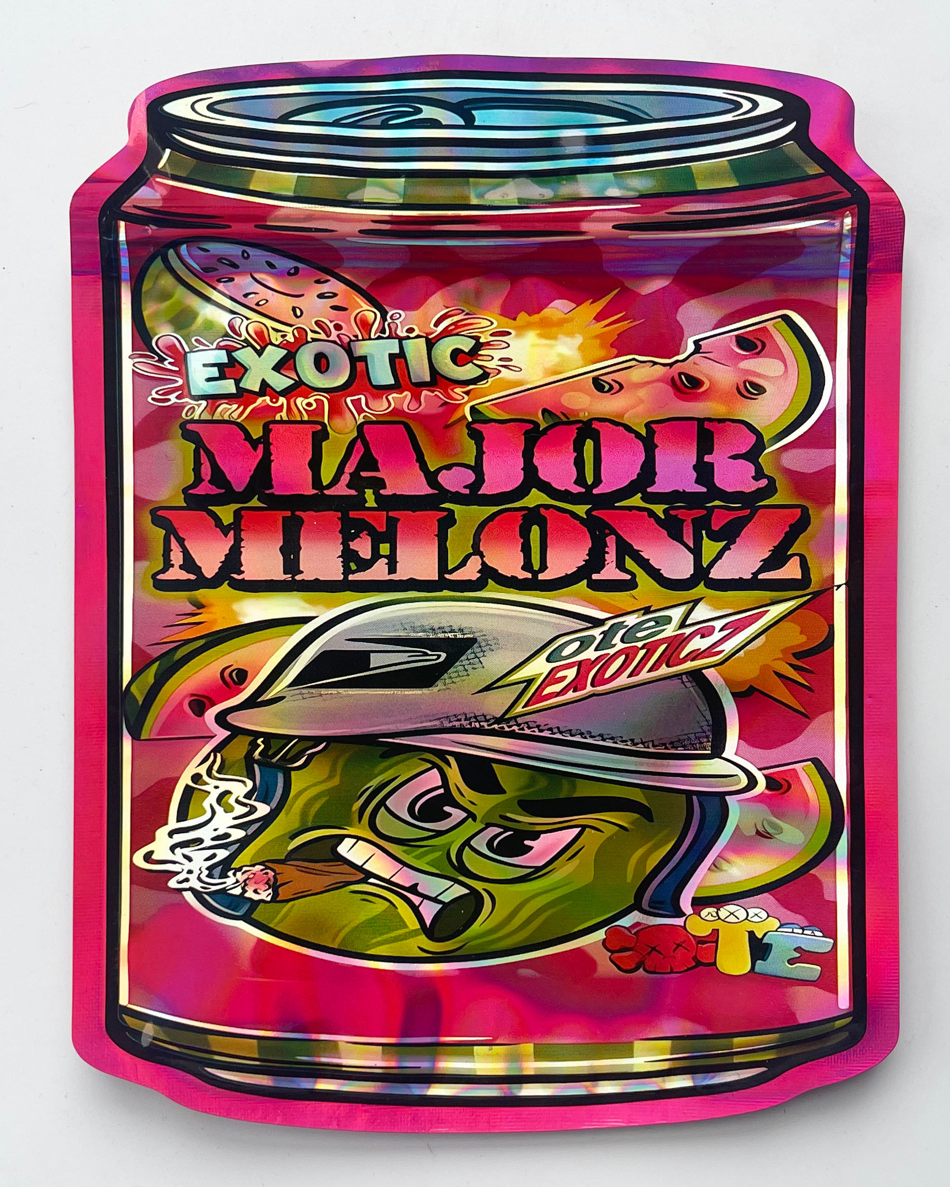 Cali Packs Mylar Bags, Resealable Smell Proof Bag Plas