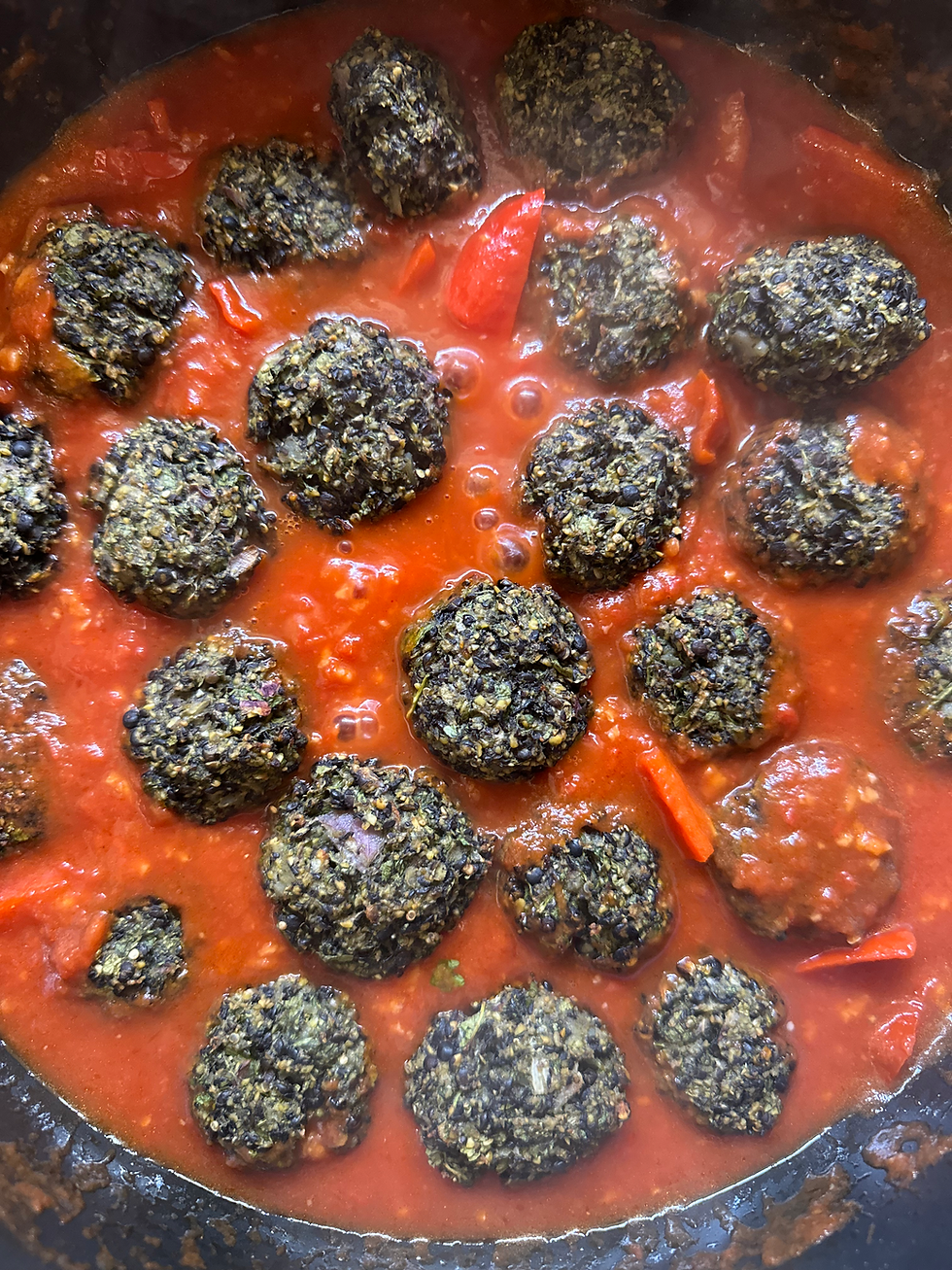 מתכון לקציצות עדשים שחורות