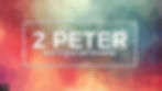 Our current pulpit series is from the Epistle of Second Peter
