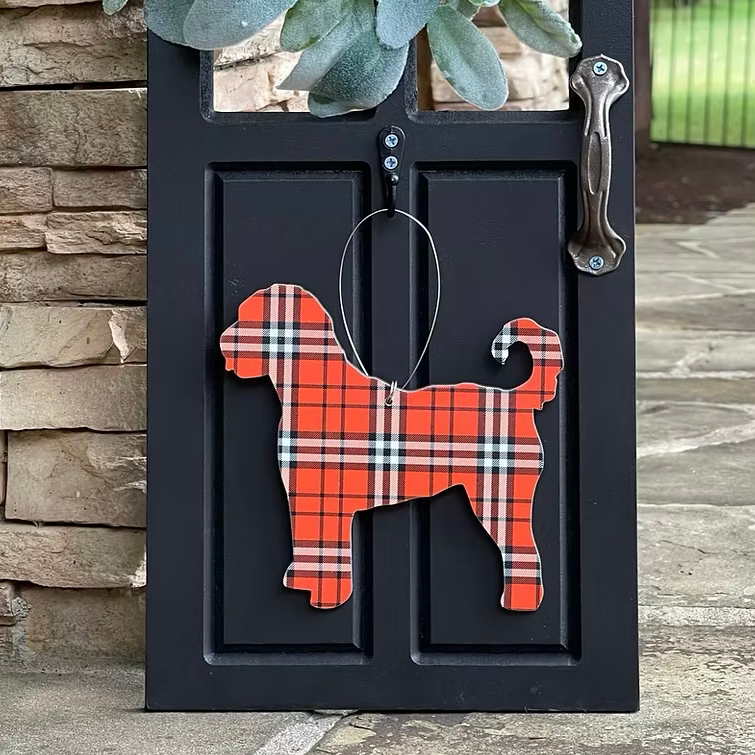 Mini Fall Plaid Doodle