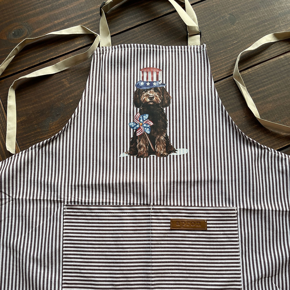 Thumbnail: Patriotic Doodle Apron