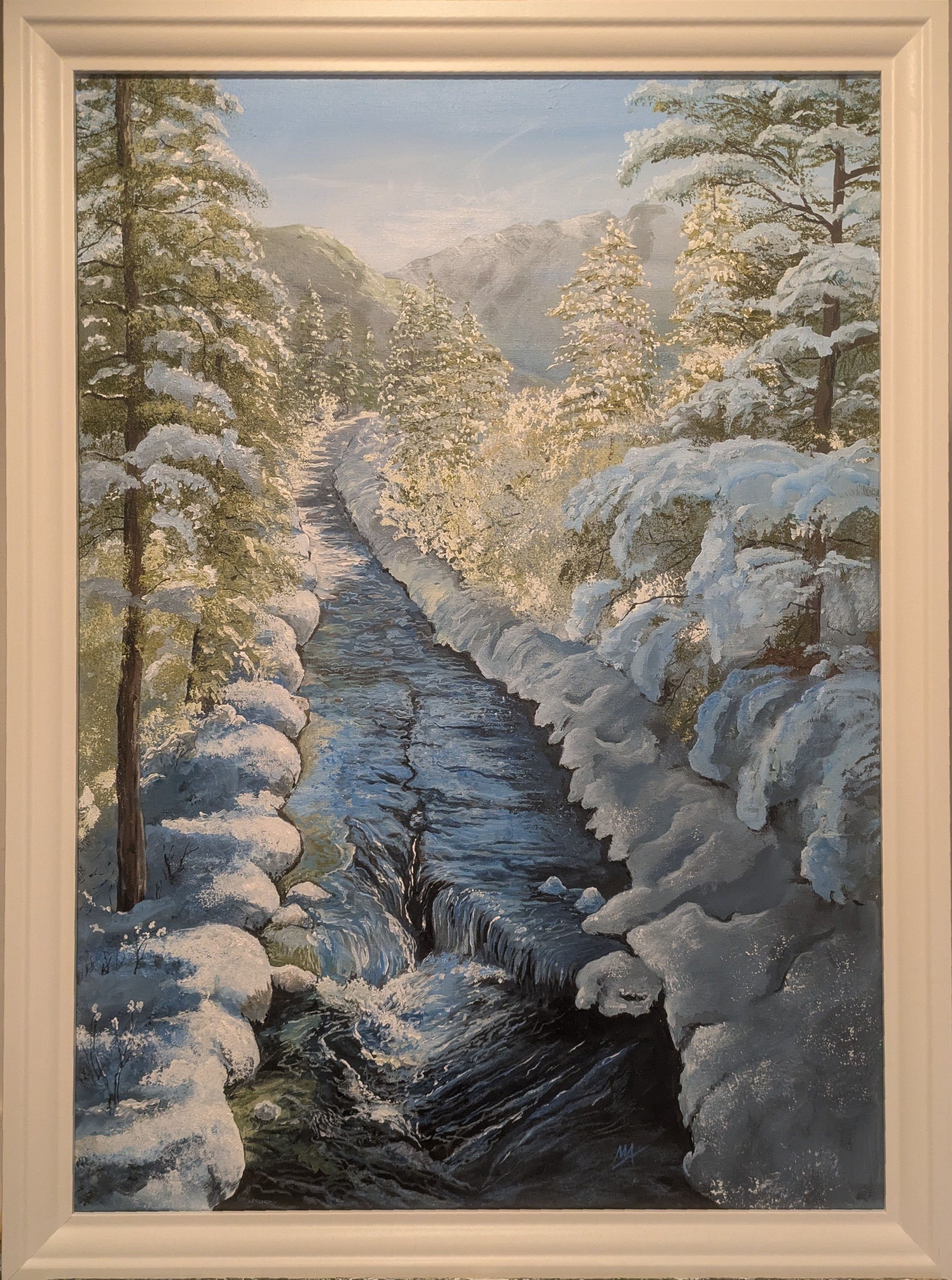 Snowy Mountain stream