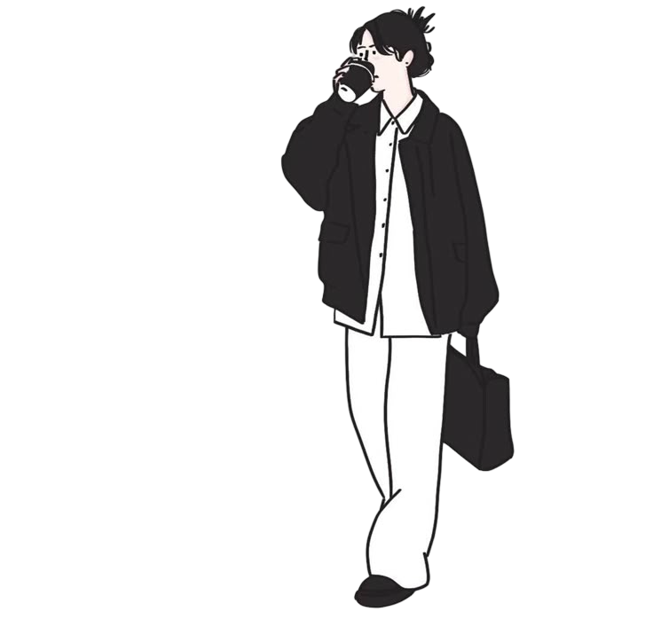 Monday Coffee Monday Vibes #minimal #minimalstyle #illustration #illustragram #illustratio