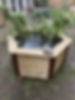 Thumbnail: Hexagonal Pond / Aquatic Planter 105x97x54h cm
