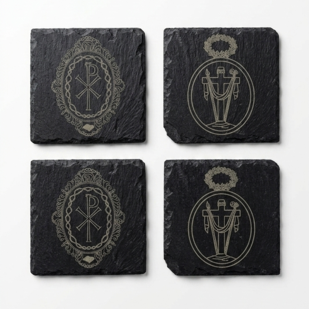 Posavasos de Pizarra Natural