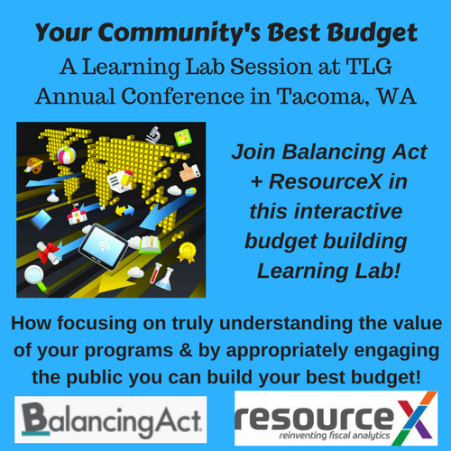 Your Community's Best Budget! A Learning Lab Experience at TLG in