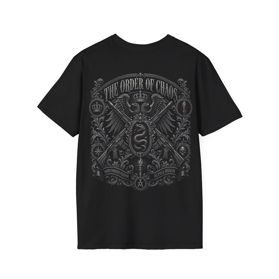 Thumbnail: The Order of Chaos - Dark T-Shirt