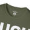 Thumbnail: Alpha Reign t-shirt label, size large, olive green
