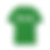 Thumbnail: Green V-neck Alpha Reign T-shirt with 'Alpha Reign' logo