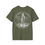 Thumbnail: Dark green END THE FED T-shirt with coin design