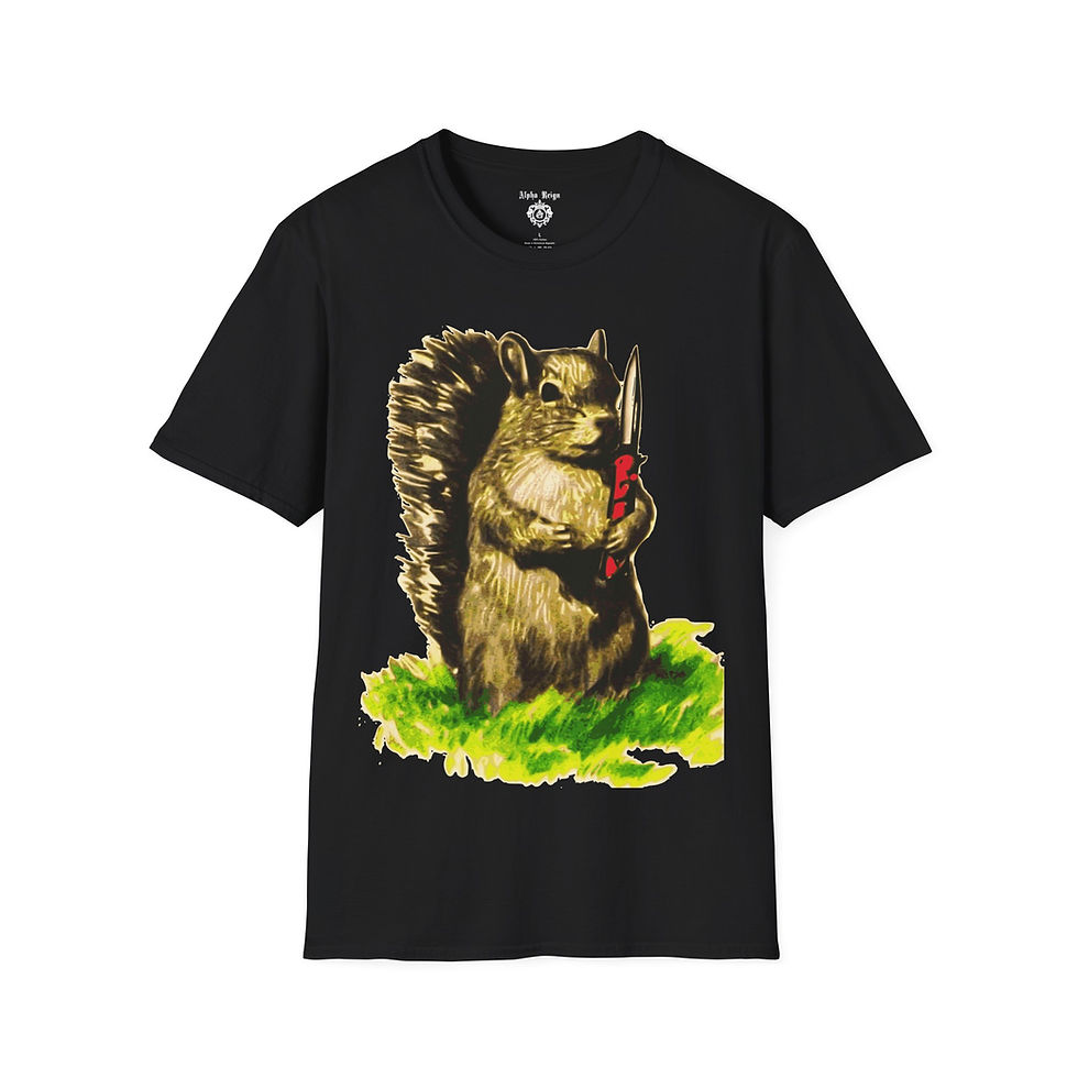 Squirrel graphic tee
