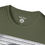 Thumbnail: Dark green Alpha Reign T-shirt with neckline label