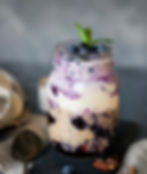 blueberry honey overnight oats