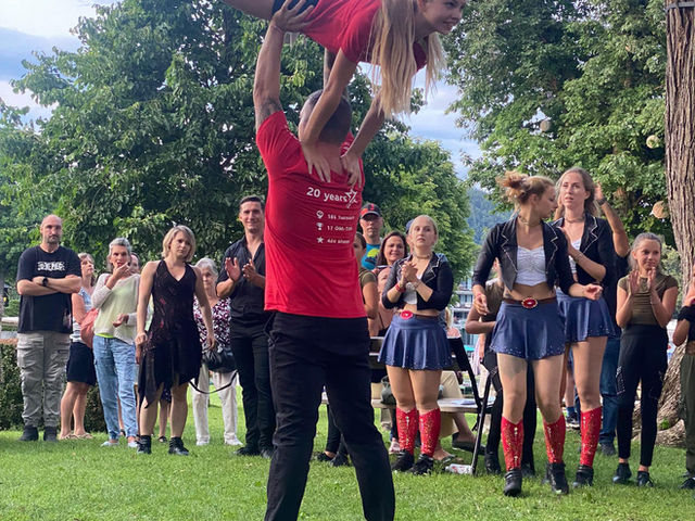 Show bei der Flaniermeile Velden 2024