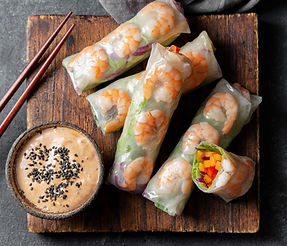 Rouleau de printemps, Sok Sabay, Food-truck, Pau, Foodtruck Pau