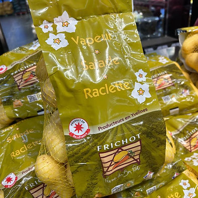 filet pomme de terre Frichot, pomme de terre grenaille sous vide, pomme de terre grenaille