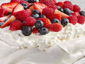 Recette Pavlova aux fruits rouges