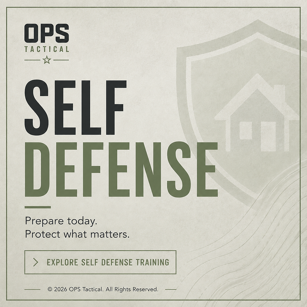 Civilian self defense training in Oklahoma City with OPS Tactical focused on practical defensive ski