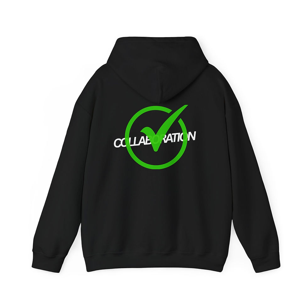 Thumbnail: Collaboration Over Competition - Hooded Sweatshirt
