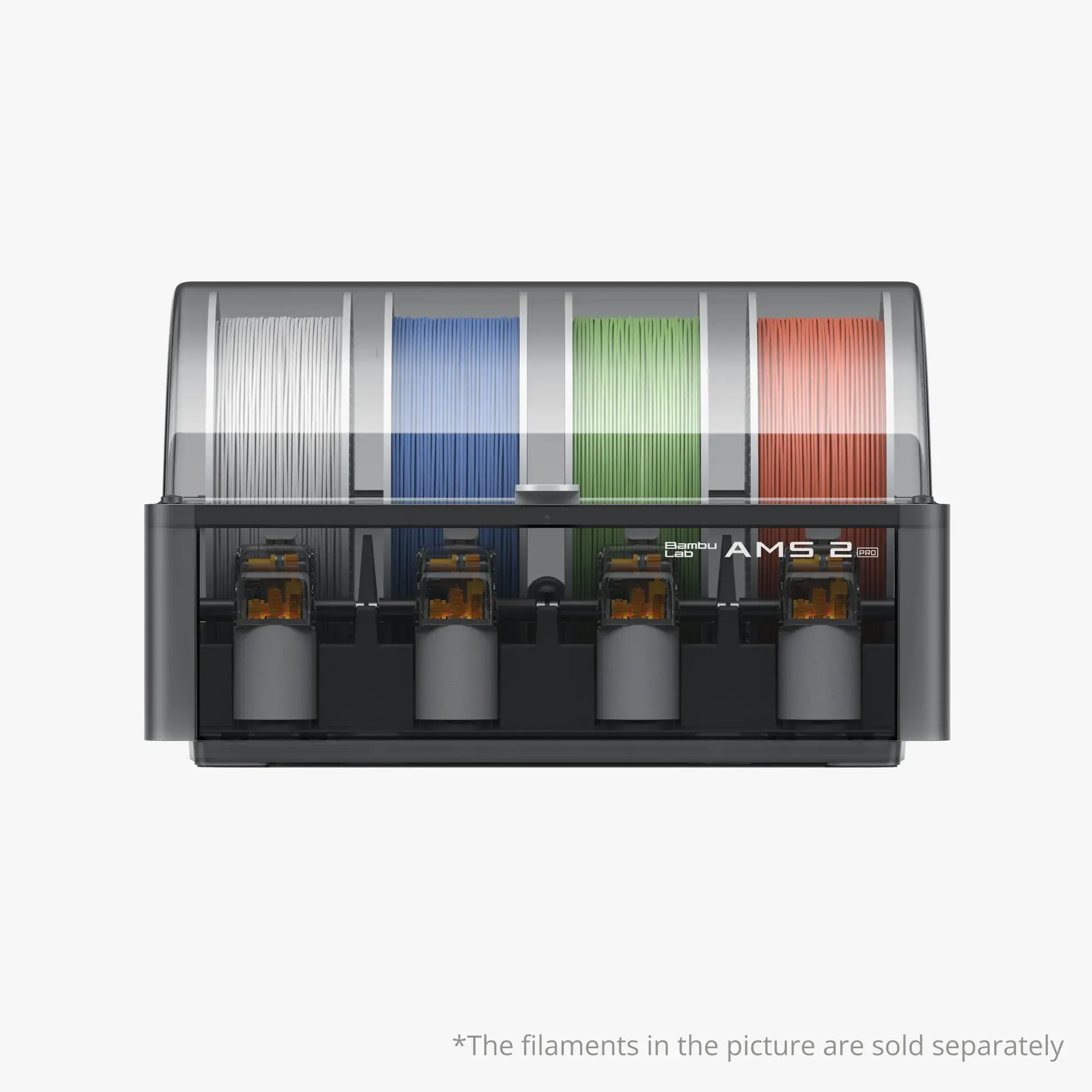 Bambu Lab - AMS 2 Pro (P1P, P1S, X1, X1C, X1E, H2D)