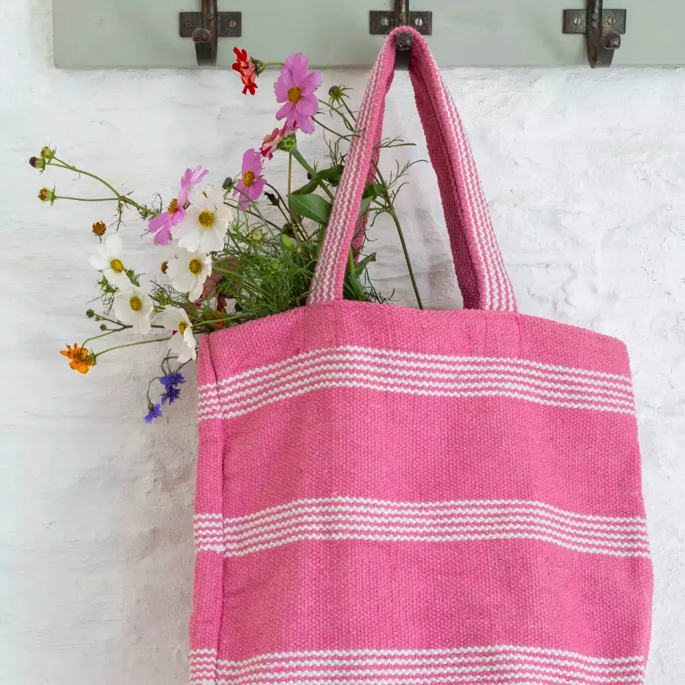 Chunky cotton tote bag