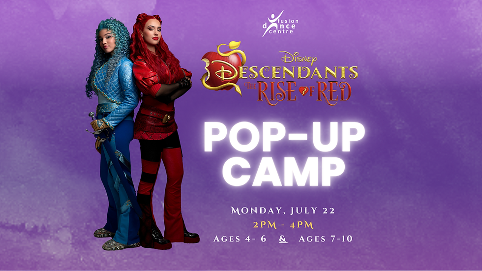Pop-Up Camp! Descendants: The Rise of Red